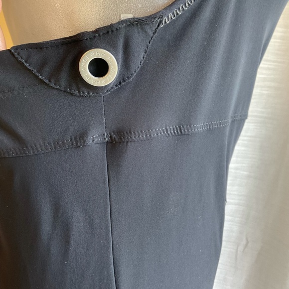 MC PLANET Black Asymmetrical Hem Halter  Maxi dress Size 12 - Picture 6 of 16